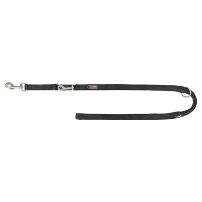 Trixie Hondenriem Premium Verstelbaar Tweelaags Zwart