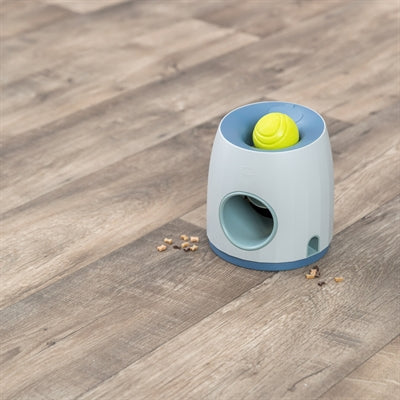 Trixie Dog Activity Strategiespel Ball&Treat Lichtgrijs / Blauw