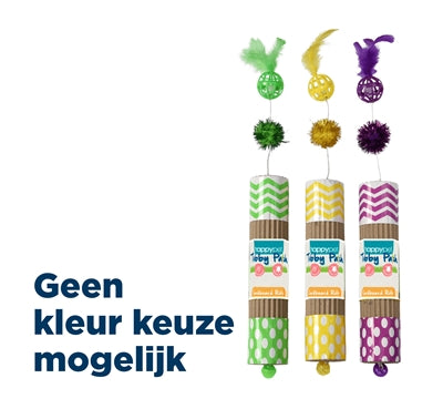 Happy Pet Tabby Patch Roller Karton Assorti